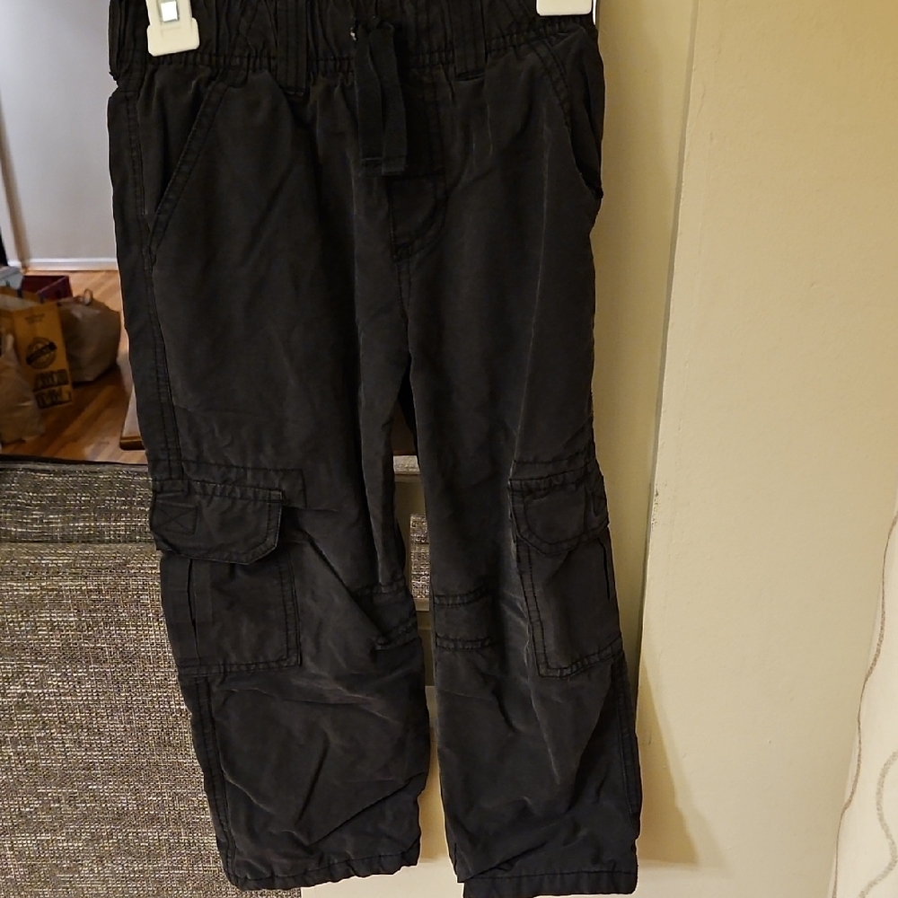 Gymboree Black Casual Pants with Relaxed Fit